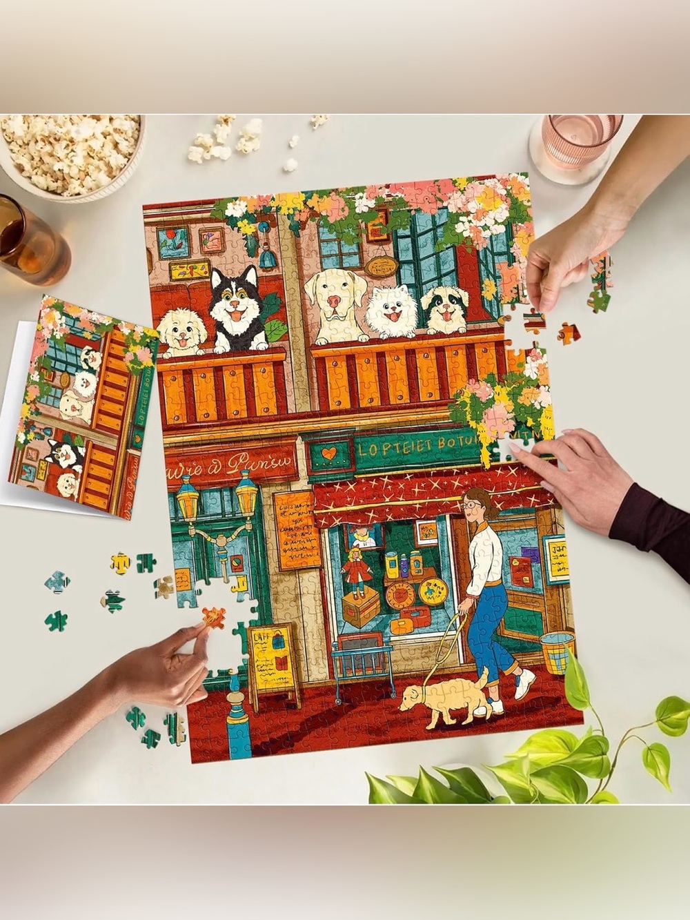 Shopping 500 piece Jigsaw Puzzle